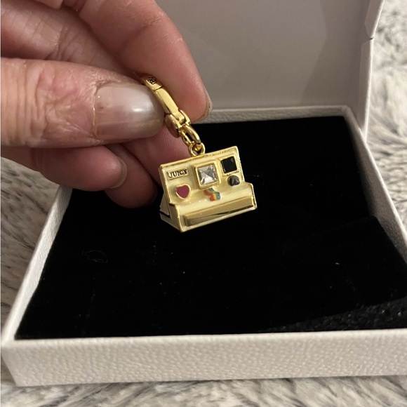 Juicy Couture Gold and Colorful Charm